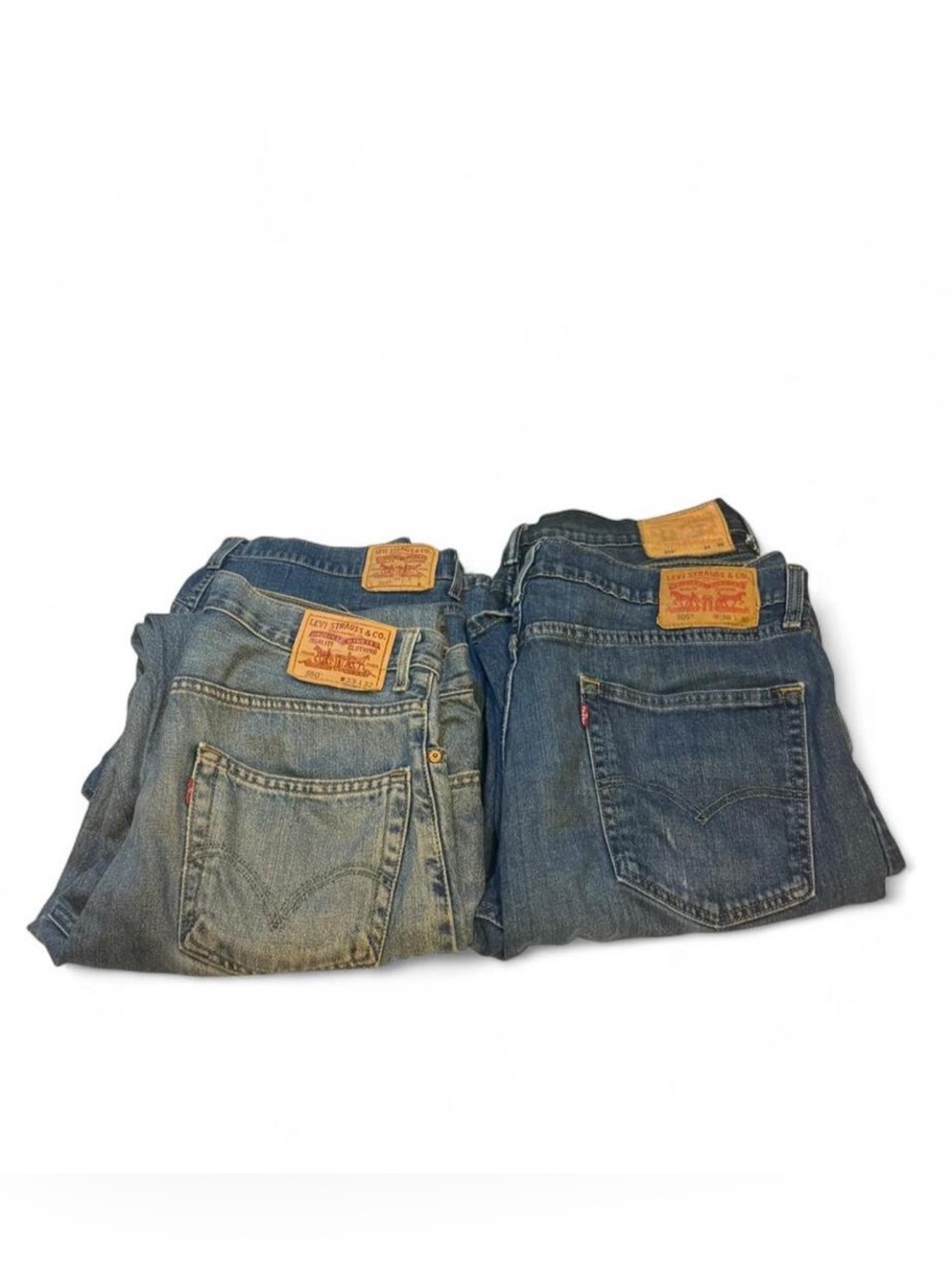 Levi’s 4 Piece Bundle Lot 505’s, 514’s, 550’s and 515’s